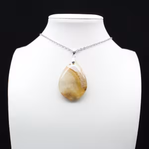 Imperial Jaspis Drop Pendant