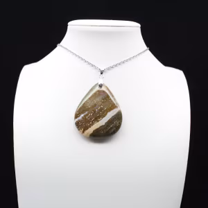 Imperial Jaspis Drop Pendant