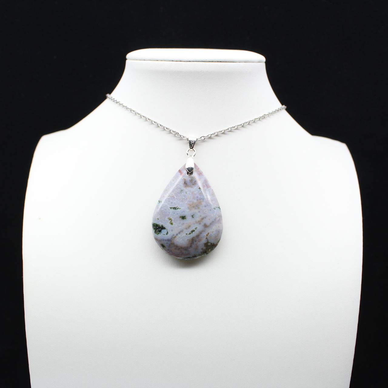 Imperial Jaspis Drop Pendant