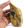 Polerad humlejaspis: Mineralogiskt prov från Indonesien - 0