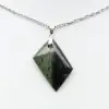 Diamantformat Kambamba Jaspis hänge - 1