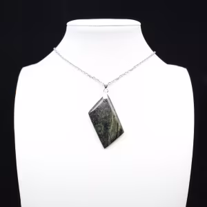 Diamantformat Kambamba Jaspis hänge