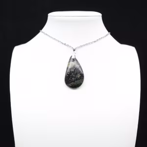 Kambamba Jasper Teardrop hängsmycke