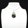 Kambamba Jasper Teardrop hängsmycke - 0