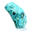 Polerad sten Chrysocolla Kongo - 3