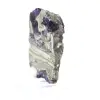 Naturlig Fluorit Pyrit sten unik mineral - 2