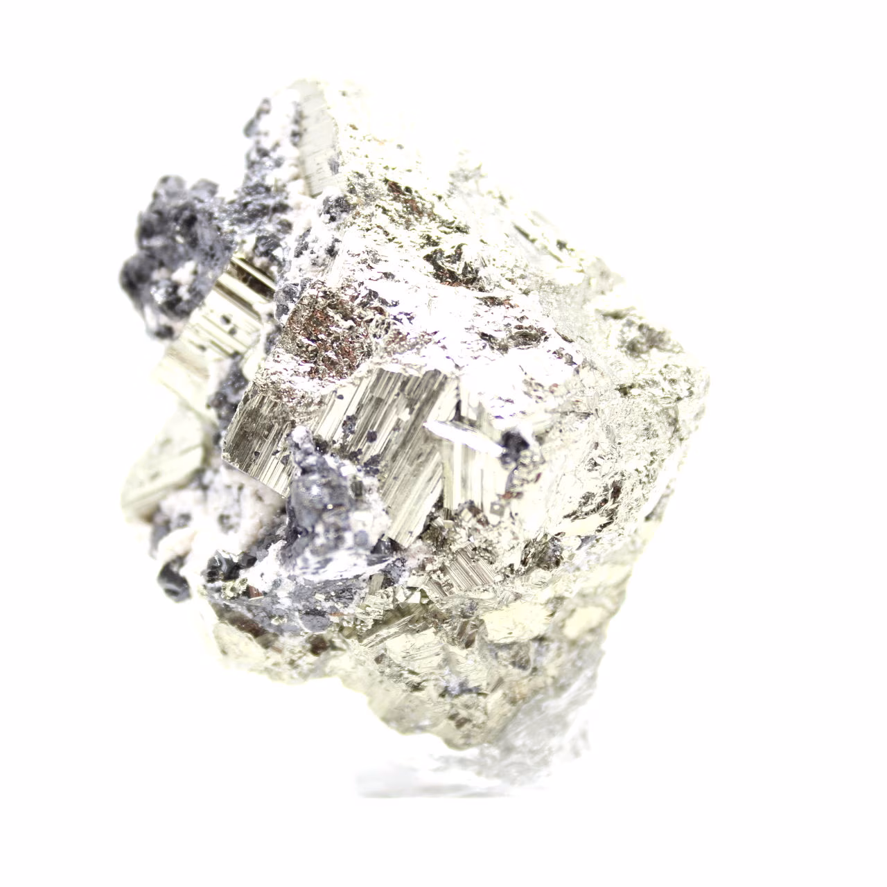 Samlingsmineral Sfalerit och Pyrit