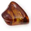 Naturlig polerad bärnsten - fossilprov från Litauen - 2