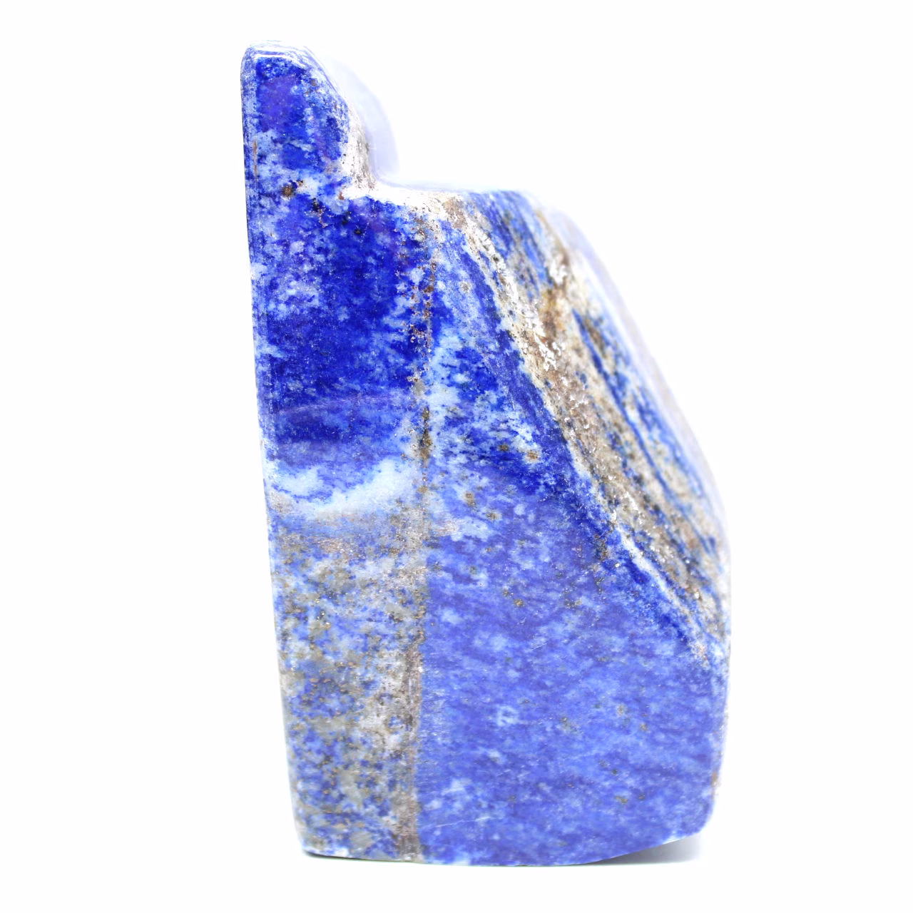 Dekorativ polerad lapis lazuli-sten