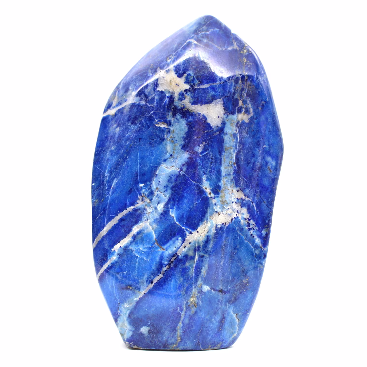 Polerad Lapis Lazuli för samling, natursten
