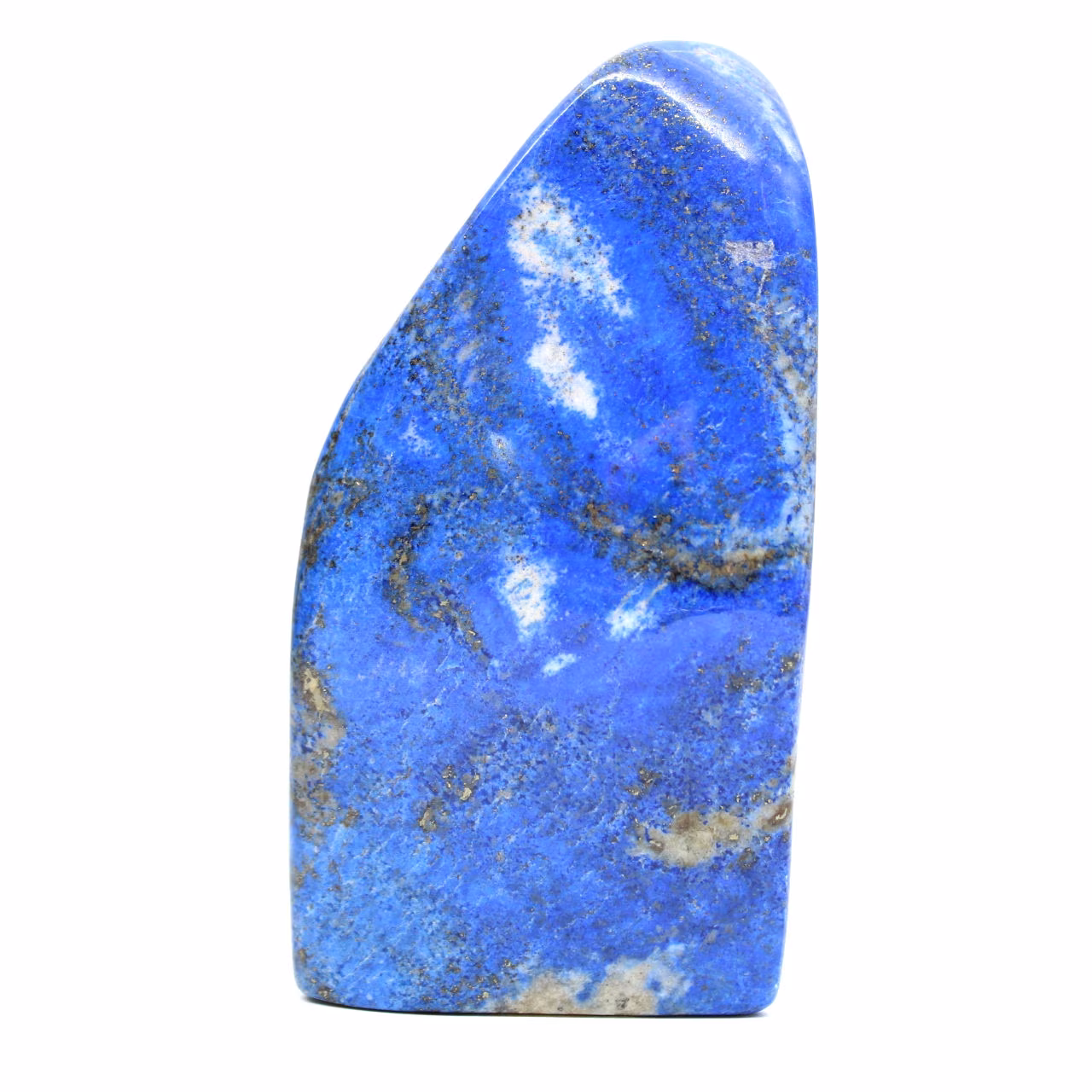 Lapis lazuli, polerat exemplar från Afghanistan, estetiskt