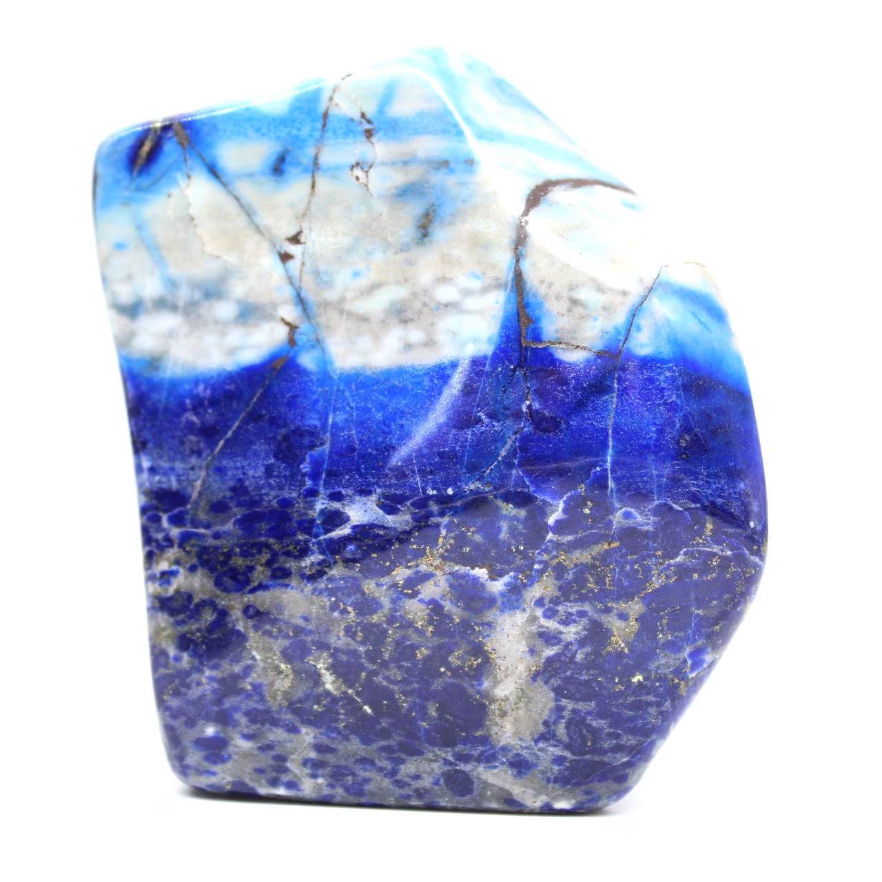 Samlarobjekt i polerad lapis lazuli-sten, Afghanistan