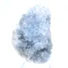 Äkta Madagaskar Blå Celestit Geode - 1