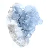 Äkta Madagaskar Blå Celestit Geode - 2
