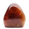 Polerad karneolprydnad Madagaskar - Rödorange samlarexemplar (natursten) - 0