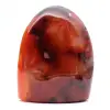 Polerad karneol liten bit - Dekorativt mineralprov (Madagaskar) - 0