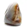 Polerad karneol, stor rödorange mineralprydnad, Madagaskar - 5