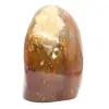 Polerad röd jaspis-ornament, samlarobjekt av mineral, Madagaskar - 3