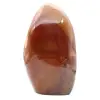 Polerad röd jaspis-ornament, massiv samlarsten, Madagaskar - 2