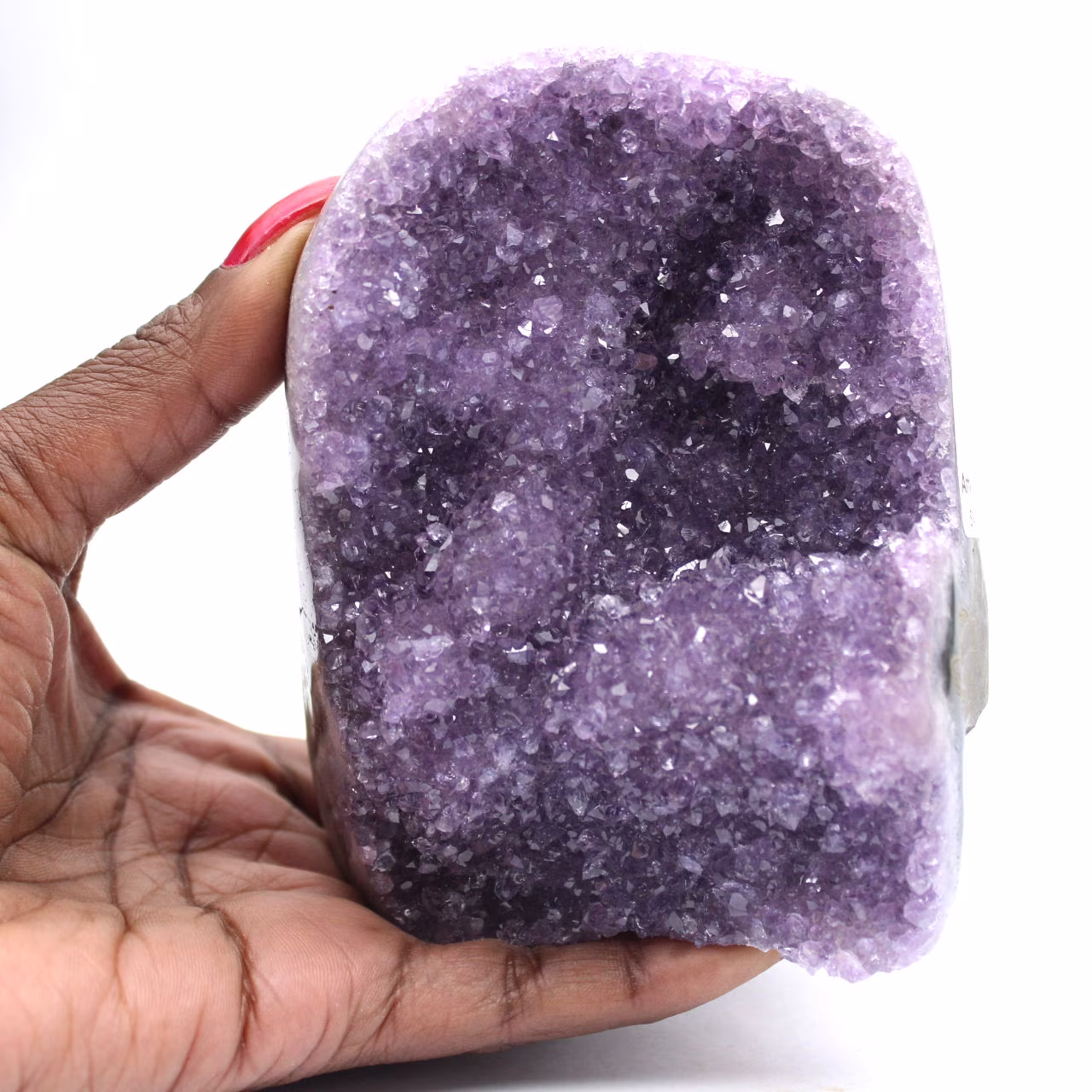 Ametistgeod, medelstor, Brasilien – kristallbriljans