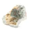 Grönt fluoritmineral: Kristaller på matris för dekoration - 6