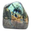 Polerad labradorit, mineralogiskt prov - 0