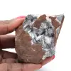 Pyrolusit, mineralogiskt prov med matris - 1