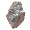 Pyrolusit, autentiskt prov på matris - 11