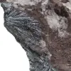 Pyrolusitkristaller på matris, naturlig bergart - 2