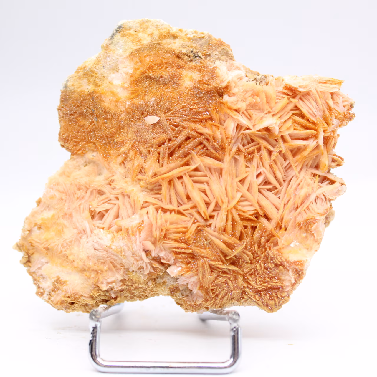 Samlarbara marockanska orange barytkristaller