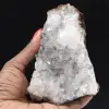 Kvartskristaller med goetitinneslutningar, Marocko, Mineralsamling - 0