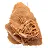 Mineralogiskt prov av sand och salt