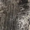Stor svart turmalin från Madagaskar - Autentisk mineral - 5