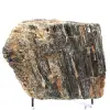 Massiv svart turmalin - Naturligt Madagaskarblock - 0