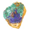 Rå mineral Azurit Malakit - 12