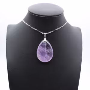 Ametisthänge - Naturliga mineralsmycken