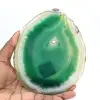 Brasiliansk agatskiva, grön – Samlarobjekt, 200 g - 3