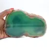 Skivad grön agat – Mineralprov från Brasilien 315 g - 3