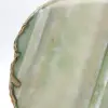 Naturlig gröntonad agatskiva – Brasilien 240 g - 2