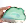 Brasiliansk grön agat – 190 g polerad skiva - 3