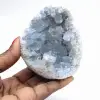 Blå Celestit: Madagaskiskt mineralogiskt prov - 1