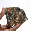 Svart turmalin från Madagaskar - grov kompakt kristall - 1