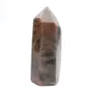 Mörk mikroklin mineralprisma - svart månsten - 1