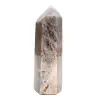 Mikroklin mineralprisma - Autentisk svart månsten - 1