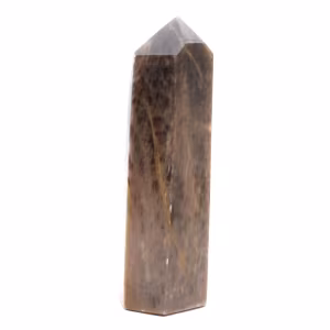 Mikroklin mineralprisma - Autentisk svart månsten