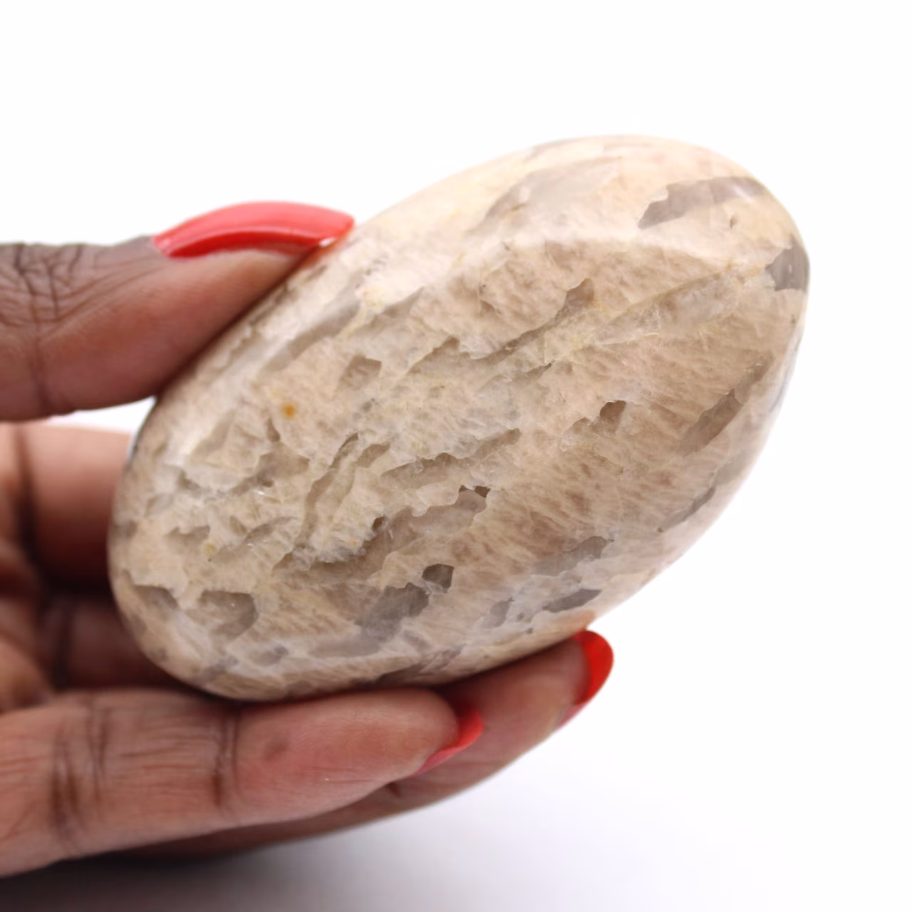 Naturlig sten av madagaskisk fältspat – Mineralsamling