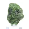 Rå kromdiopsid, mineralogi från Finland på ett 65 g stöd - 4
