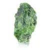 Grön kromdiopsid från Finland, rå samlarobjekt, 65 g - 0