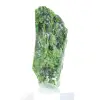 Grön kromdiopsid från Finland, rå samlarobjekt, 65 g - 2
