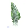 Grön kromdiopsid från Finland, rå samlarobjekt, 65 g - 3